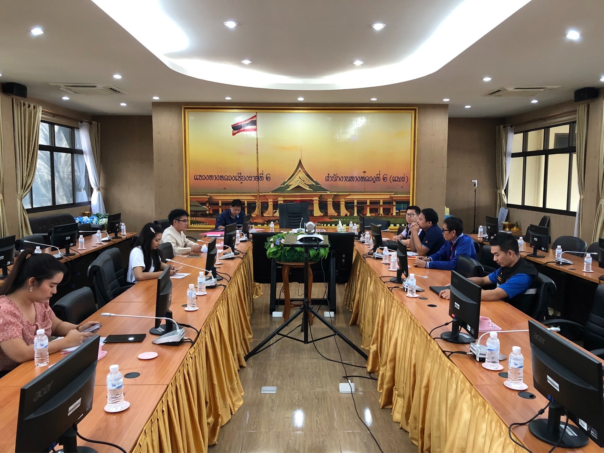 ประชุมเตรียมความพร้อมฯ เทศกาลสงกรานต์ปี 2567